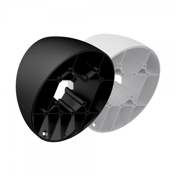 Staffa di estensione per montaggio a parete con angolo di 30° per diffusori ATEO6, colore nero