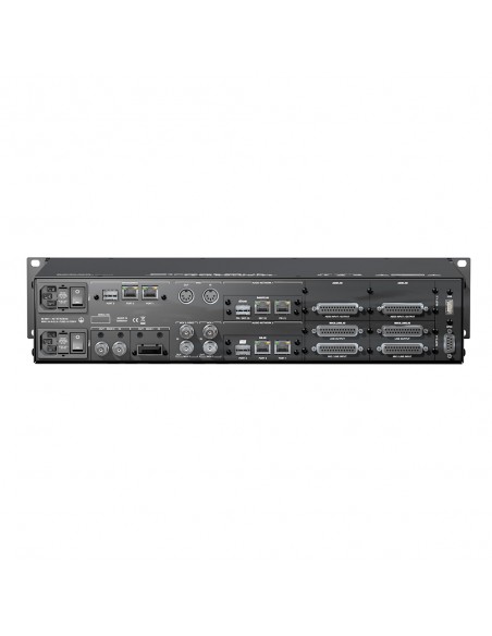 PRODIGY.MP Advanced - Main frame per 4 moduli I/O, network audio (2 moduli per frame) e MADI IN/OUT