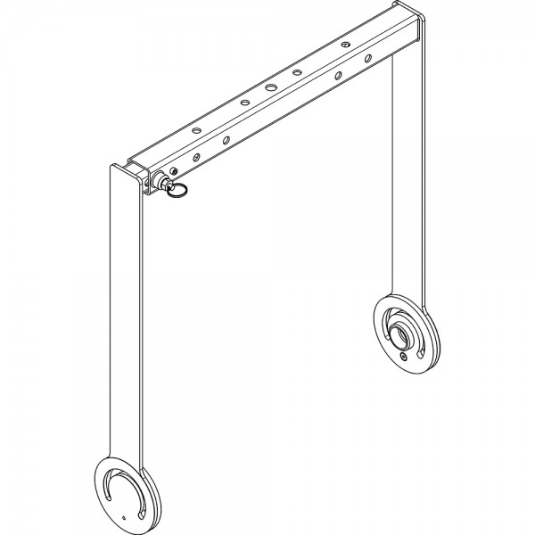 SLR Quick Lock Vertical Bracket V15 - Staffa ad U per appendimento in verticale P15