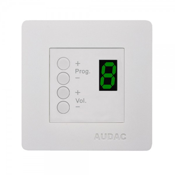Pannello di controllo 8 zone per scatola standard 45x45, bianco, per M2/R2
