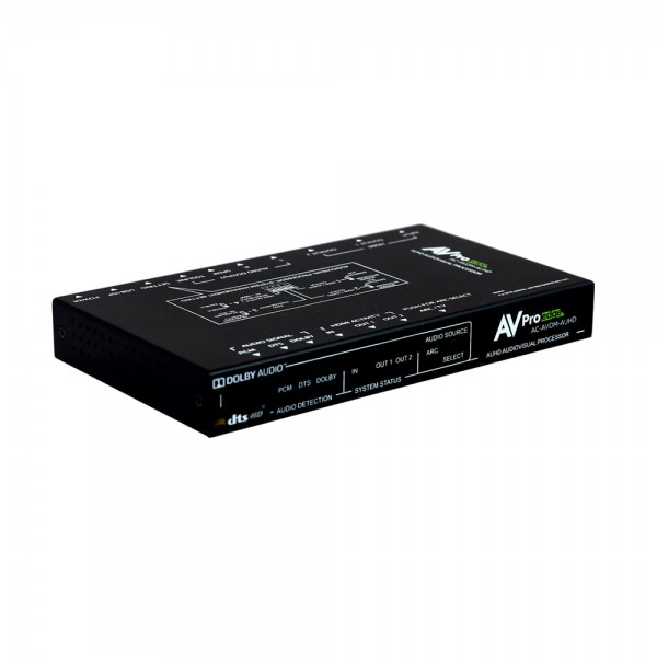 Audio Downmixer (Multi-canale - 2 canali) con ARC, doppia uscita HDMI (di cui una scaled)