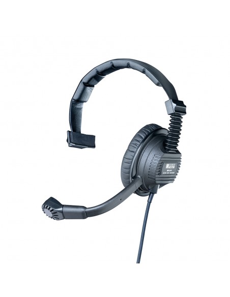 (94-6100) Cuffia intercom singolo padiglione 50 mW, microfono dinamico, peso 180 gr, XLR 4 poli FV