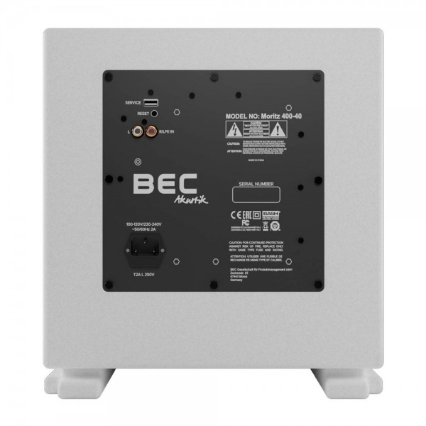 Diffusore sub woofer bass-reflex amplificato, 8 EQ parametrici, regolazione della fase e del delay