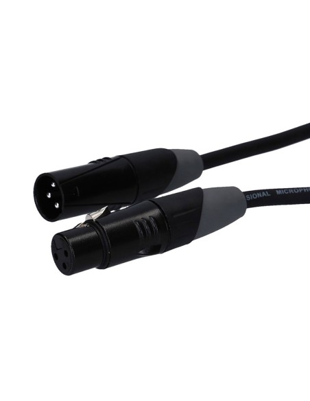 Cavo segnale microfonico analogico e AES digitale, XLR maschio - femmina volante