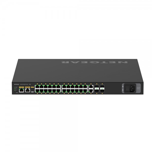 M4250-26G4XF-POE+ - Switch Managed AV 24 x RJ-45 1Gbps POE+ (480W, max 30w per porta)