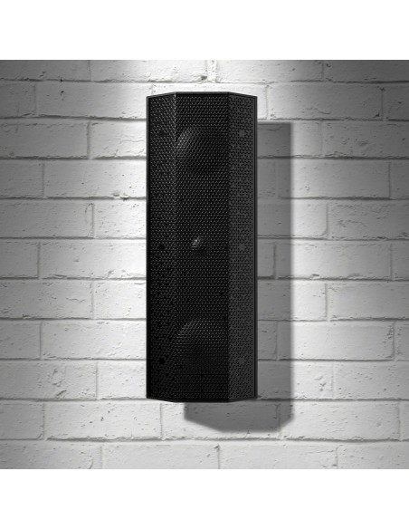 IO1 diffusore 2 vie da parete passivo, 2x3" 4 Ohm, IP66