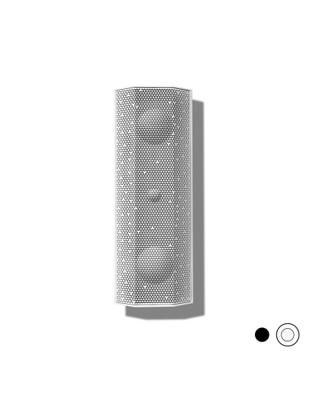 IO1 diffusore 2 vie da parete passivo, 2x3 4 Ohm, IP66