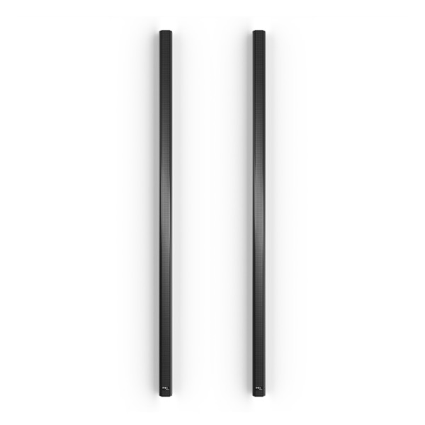 Coppia diffusori line array profilo slim full range, 4 DRIVER (20 x 120 mm), lunghezza 100 cm