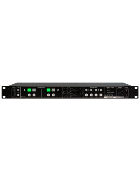 Combiner/Splitter di antenna attivo Wideband, 170-1260 MHz,  2 x 2 (diversity) input su 8 x 2 driver