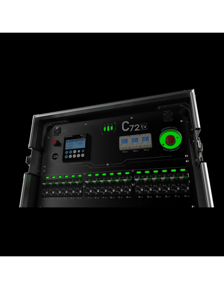 C72TV Unità base Type A -  ingresso Powerlock 400A, interruttore principale MCCB 4 poli 400A