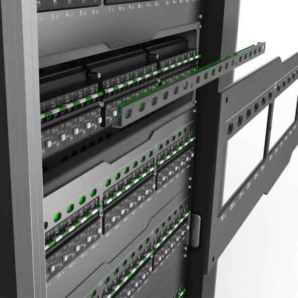 C72TV Unità base Type A -  ingresso Powerlock 400A, interruttore principale MCCB 4 poli 400A