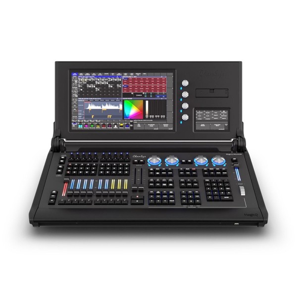 MagicQ MQ250M Stadium console luci, 64 universi, 4 uscite dirette DMX 512, 4 Ethercon, 1 touch 15"