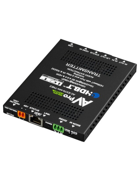 Trasmettitore HDBaseT (CAT6).  ICT 18G, 70m 4K (100m HD) Slim TX con I-Pass