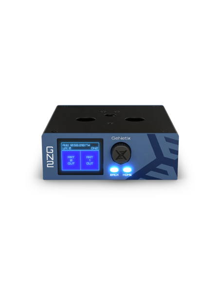 GeNetix GN2 nodo ethernet DMX 2 porte, USB-C, alimentato Poe o USB