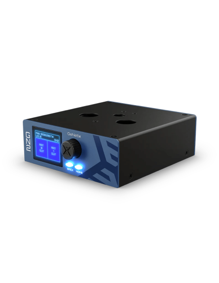 GeNetix GN2 nodo ethernet DMX 2 porte, USB-C, alimentato Poe o USB