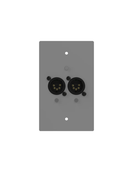 GeNetix GW2I EU nodo ethernet DMX IN due porte, alimentato PoE, wall mount