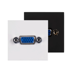 Pannello di connessione SVGA, 45x45 mm