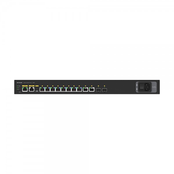 M4250-10G2XF-PoE+ - Switch Managed AV 8 x RJ45 1G POE+ 240W totali, 2 x RJ45 1G, 2 x SFP+ 1/10G
