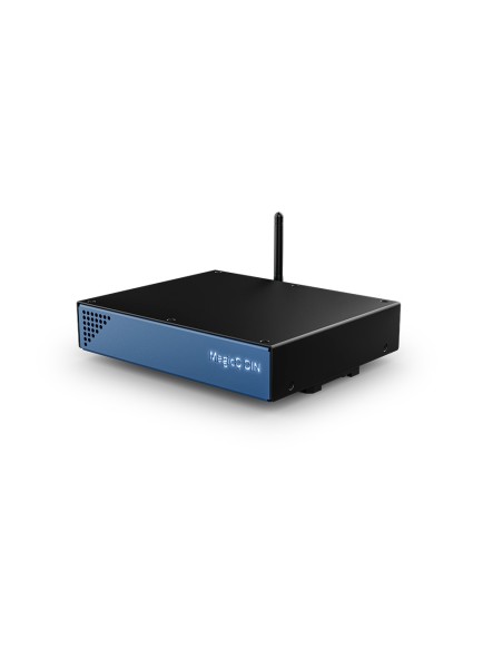 MagicQ DIN console luci 24 universi, 2 uscite DMX/RDM