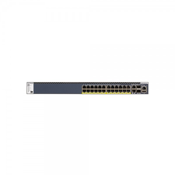 M4300-28G-PoE+ - Switch Full Managed Gigabit PoE+ 720W 24x1G RJ45 PoE + 2x10G RJ45 + 2 x SFP/SFP+