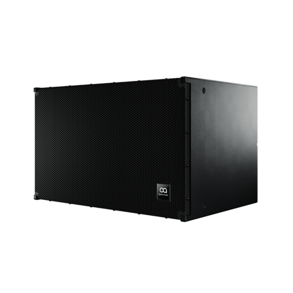 Diffusore sub bass compatto a basso profilo, driver 1x15", 8 ohm, 500W (AES) 2000W (Peak), 129dB