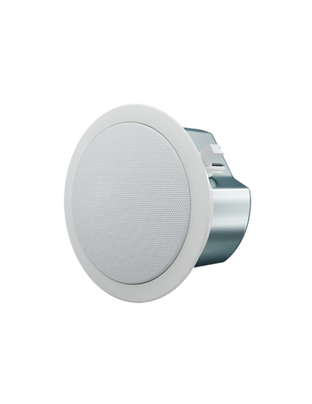 Diffusore da incasso passivo, driver due vie da 4" + tweeter, basso profilo, 8 ohm o 70/100 V