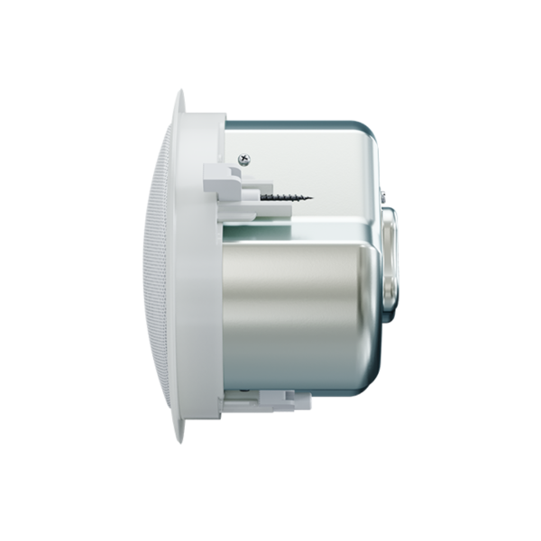 Diffusore da incasso passivo, driver due vie da 4" + tweeter, basso profilo, 8 ohm o 70/100 V