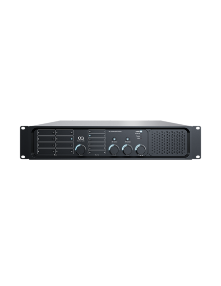 Controller matrice 8 zone, 2 ingressi Mic e 4 ingressi Line, 2 ingressi video HDMI,