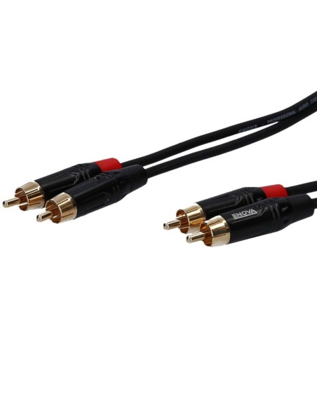 Cavo segnale audio 2 x RCA maschio - 2 x RCA maschio 2 poli, 7 metro