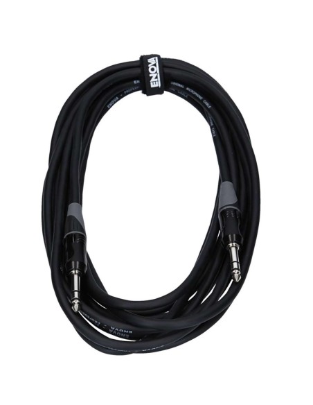 Cavo segnale strumenti 1/4" plug 3 poli jack-jack volante