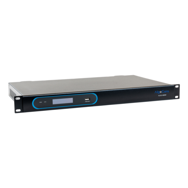 Matrice audio DSP, 8 ingressi mic/line e 8 uscite line, Dante 8x8, AEC