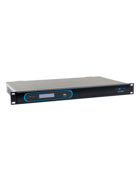 Matrice audio DSP, 8 ingressi mic/line e 8 uscite line, Dante 8x8, AEC