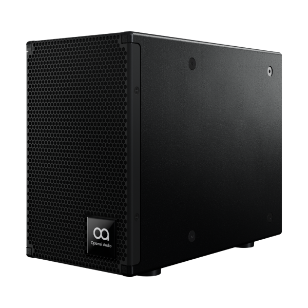 Diffusore sub bass ultra compatto a basso profilo, driver 1x6", 8 ohm, 250W (AES) 1000W (Peak)