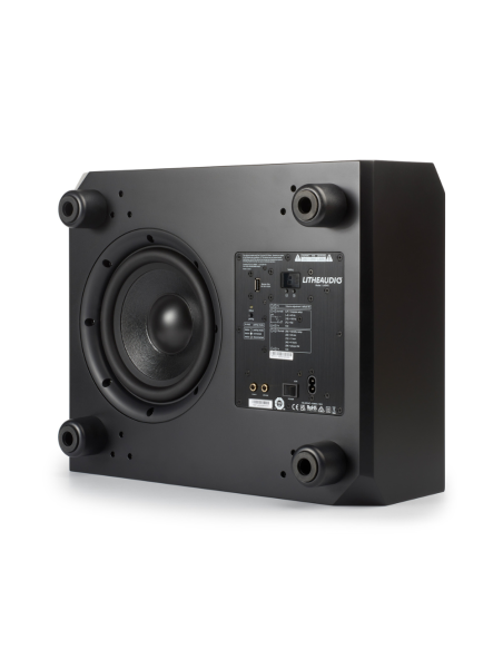 WiSa Active Sub - Subwoofer con driver da 8", amplificatore e Wi-Fi integrati, compatibile AirPlay