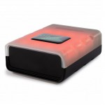 Stazione intercom portatile per chiamata luminosa a LED