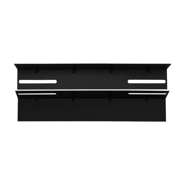 Kit angolari a L di supporto apparecchiature, per rack serie WCB, profondità 450 mm