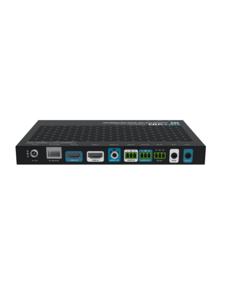 Encoder AVoIP PoE per reti 1 Gbps, trasmissione 4K60 UHD 4:2:2 8 bit, supporto HDR 4:2:2 10 bit