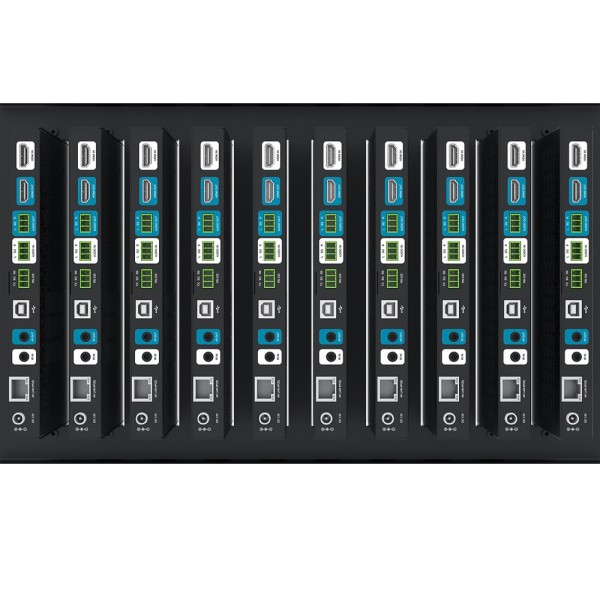 Encoder AVoIP PoE per reti 1 Gbps, trasmissione 4K30 UHD 4:2:0 8 bit, supporto HDR e HDMI 2.0b