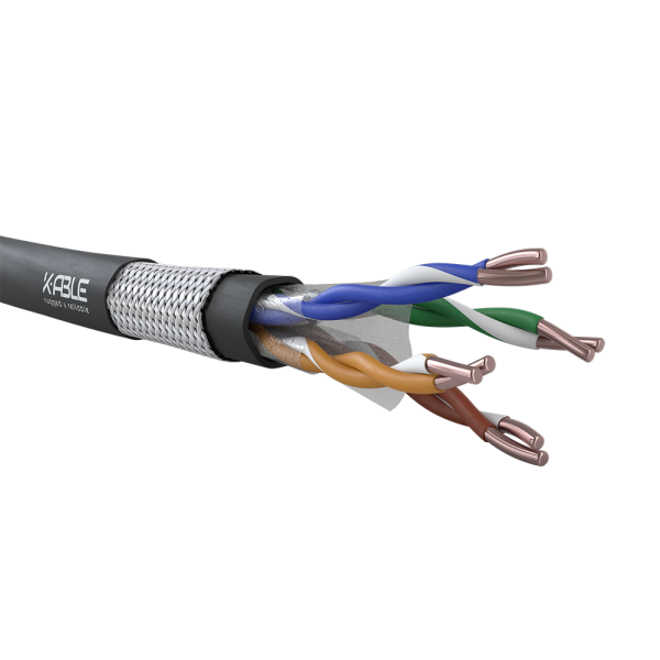 Cavo di rete 100 ohm S/UTP Cat6 4x2xAWG - Ø 8 mm