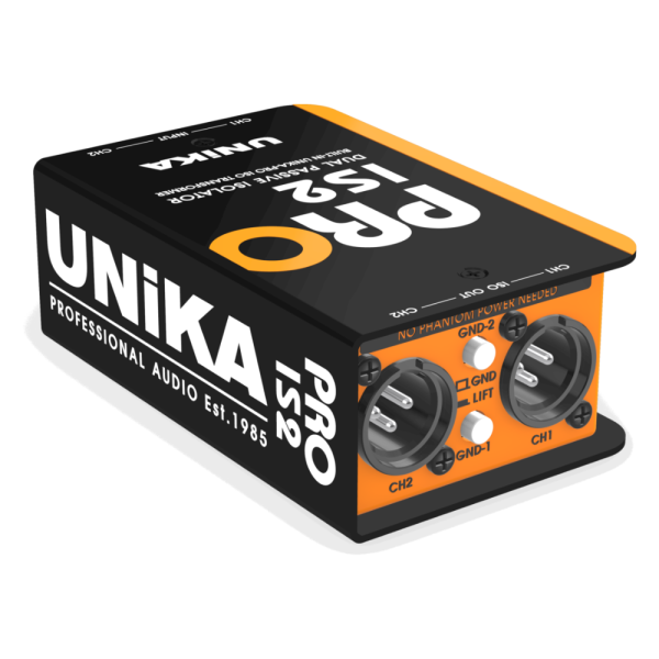 28913 - Isolatore di linea passivo con traslatore, I/O bilanciati, due canali, ground lift