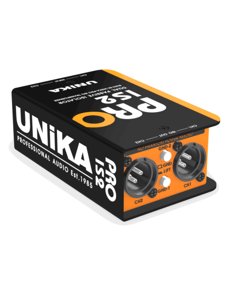 28913 - Isolatore di linea passivo con traslatore, I/O bilanciati, due canali, ground lift