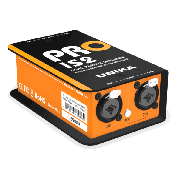 28913 - Isolatore di linea passivo con traslatore, I/O bilanciati, due canali, ground lift