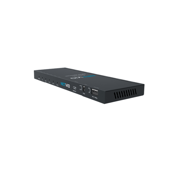 Splitter 1x4 4K60 HDR HDMI con downscaler integrato, uscite audio separate e gestione EDID