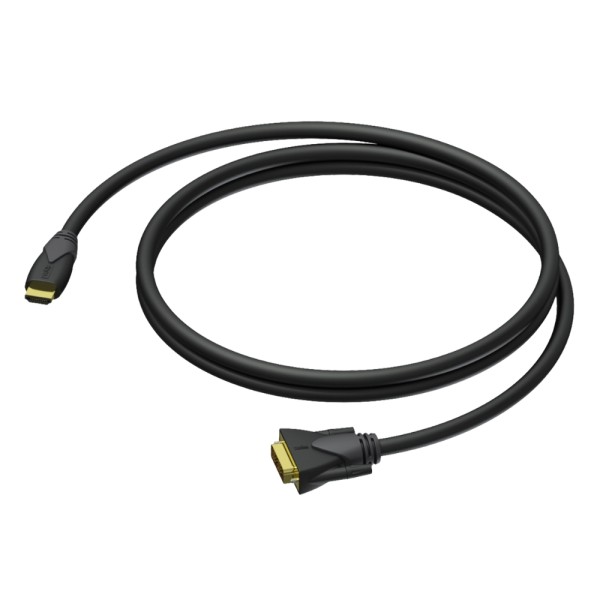 Cavo video DVI D maschio - HDMI A maschio - AWG24