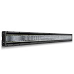 TAMBORA STORMY LINEAR Barra LED ibrida 100 cm, sorgente luminosa RGB LED + due linee di led bianchi