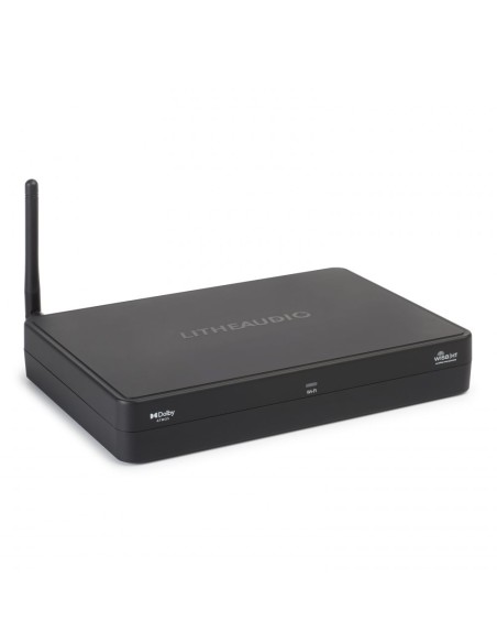 Trasmettitore Wisa Cinema Hub per diffusori attivi Pro Series, 1x ethernet RJ45
