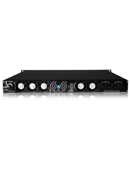 Amplificatore 2 canali classe D - 2x1000 watt su 8 ohm, 2x1700 watt su 4 ohm, 2x2890 watt su 2 ohm