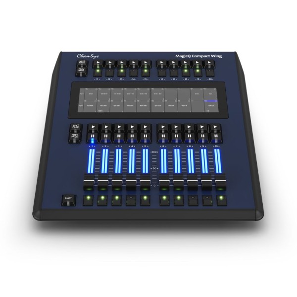 MagicQ Compact Wing Espansione per sistemi MagicQ, 10 Fader e 10 Executor playback, display
