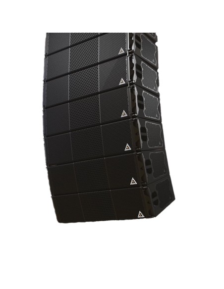 VGt - Diffusore Line Source 3 vie, Autolock rigging system. Amplificazione Classe D, DSP, AVB