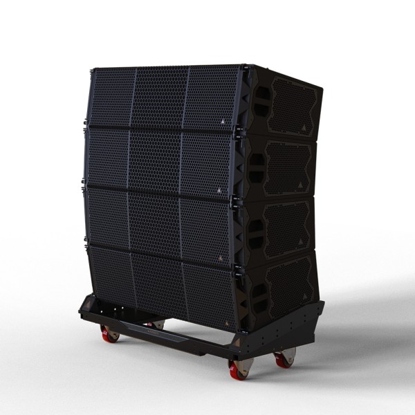 VGt - Diffusore Line Source 3 vie, Autolock rigging system. Amplificazione Classe D, DSP, AVB